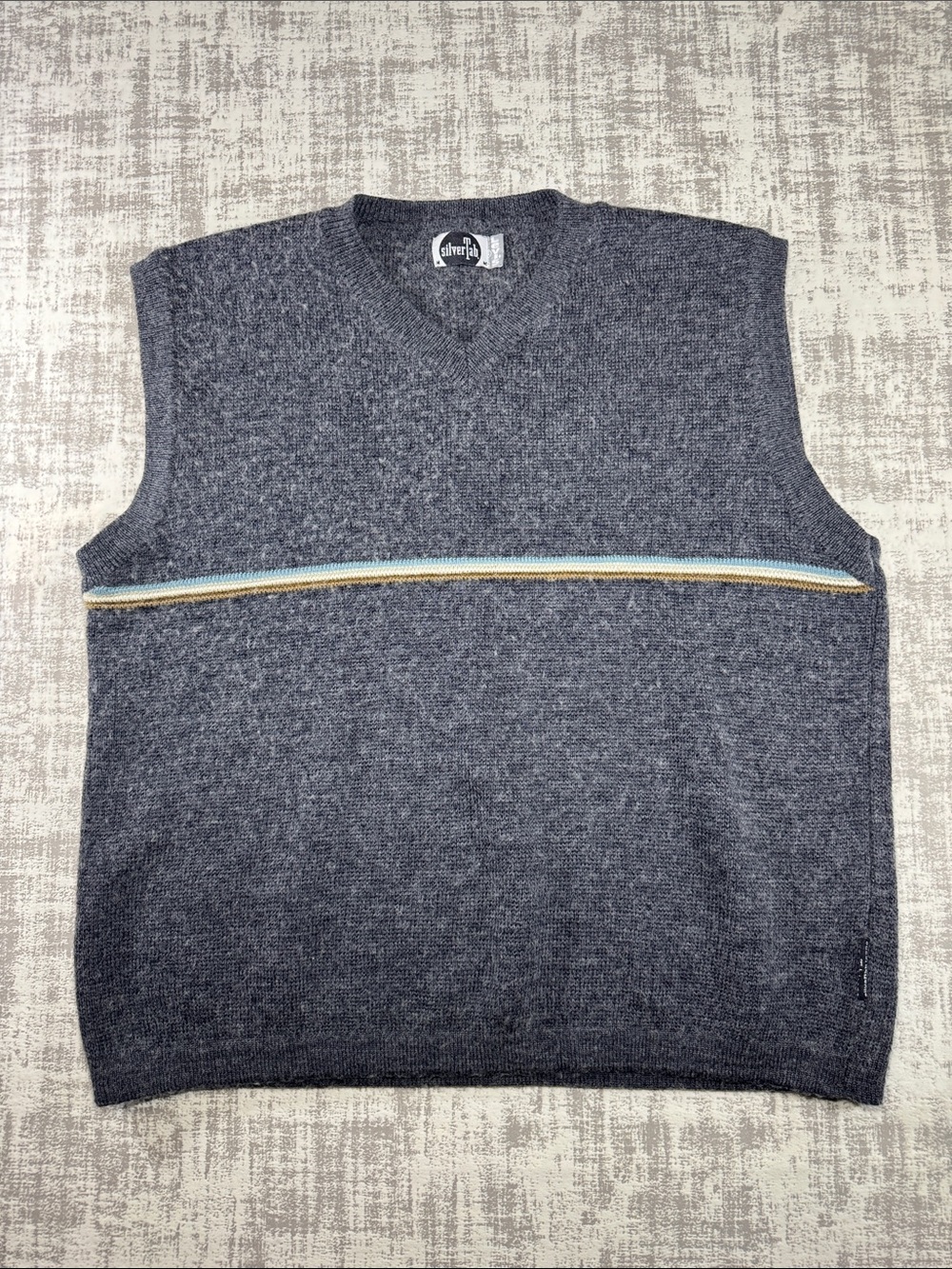 1990 vintage Levi's SilverTab sweater vest size M 22X20.5PTP